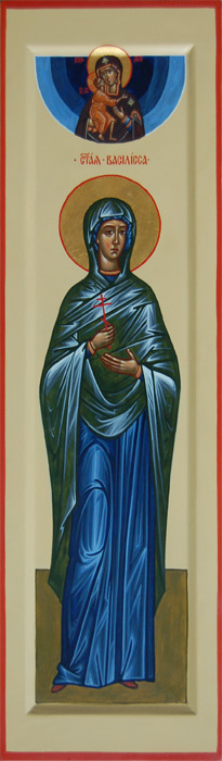 Мерная икона святой Василиссы