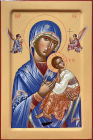 Икона Богоматери Страстная, или Неустанной помощи, icon Our Lady of Perpetual help. Размер иконы 30х20 см.